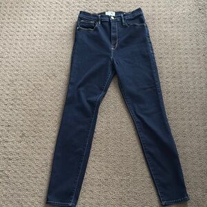 Frame Denim All High Rise Cigarette barely used 28 jeans